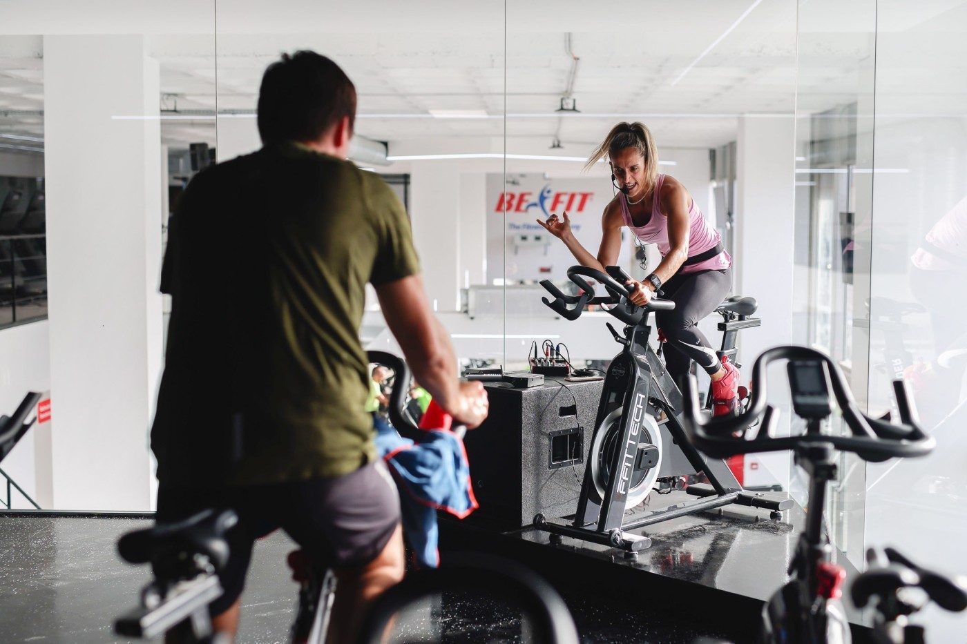 Aula de cycling