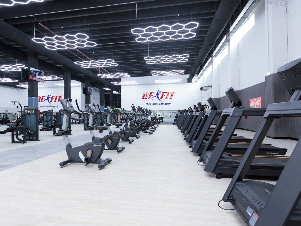 Be-Fit Grijó — sala de treino
