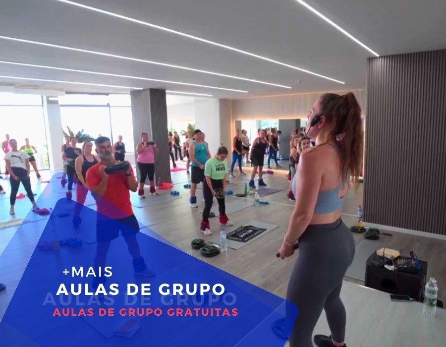 + Mais aulas de grupo